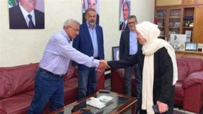 Saeed Visits Hariri for the First Time in Years