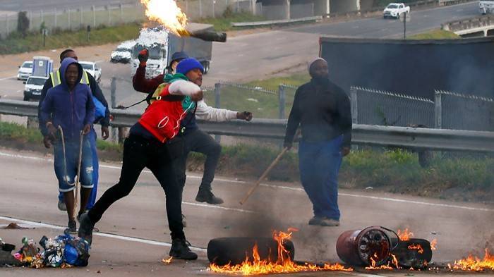 Violence and Looting Following Imprisonment of Former South African President