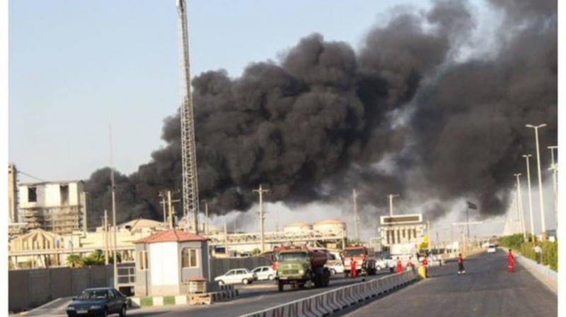 Strong Explosions in Western Iran with Unknown Causes