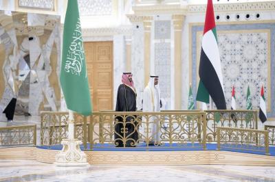 Sheikh Mohammed bin Zayed and Crown Prince Mohammed bin Salman Discuss Brotherhood Relations and Regional Developments