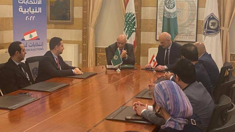 Interior Ministry Signs Election Monitoring Protocol with Arab League