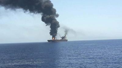 Israeli Defense Minister Blames Iran for Attack on Ship Off Oman Coast