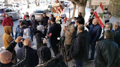 Protesters in Sidon: We Reject the General Lockdown
