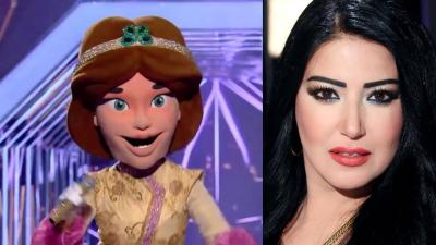 Somaya El Khashab as "Shahrazad" on "The Masked Singer - Who Are You?"