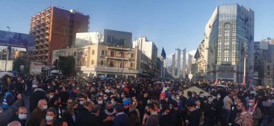 Arrival of Popular Delegations to Al-Nour Square in Tripoli
