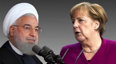 First Contact Between Rouhani and a European Troika Leader Since Biden Took Office