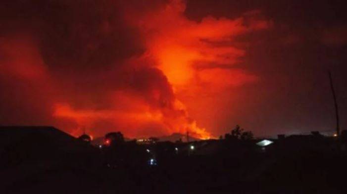 Thousands of Residents from Goma Flee After Volcanic Eruption in Eastern Democratic Republic of Congo