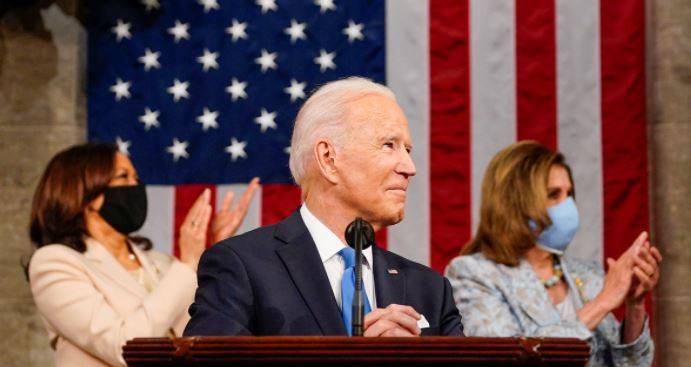 In His First Congressional Address, Biden: We Have Restored Americans' Trust