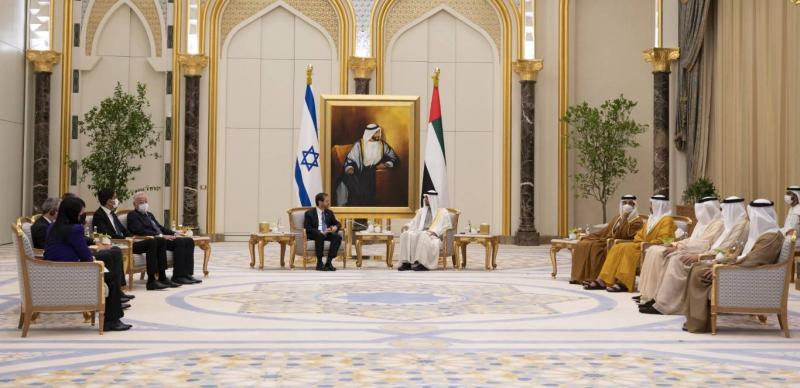 Sheikh Mohammed bin Zayed and the President of Israel Discuss Cooperation Relations and Regional Developments