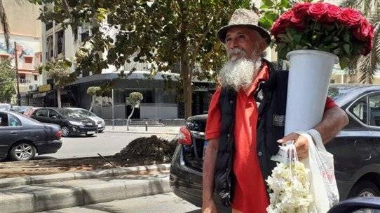 A Seller of Hope in the Streets of Beirut