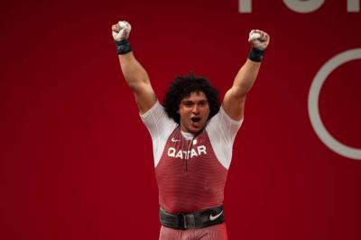 Qatari Weightlifter Fares Ibrahim: I Promise a Gold Medal at the Paris 2024 Olympics