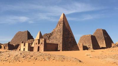 Not Egypt.. An Arab Country with the Largest Number of Pyramids in the World