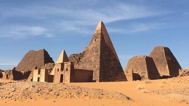 Not Egypt.. An Arab Country with the Largest Number of Pyramids in the World