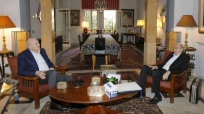 ## Mikati in Clemenceau Includes Jumblatt's Candidate in His List... Banks Object to Distribution of Responsibilities