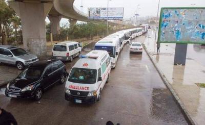 "Kuwait's Mercy Convoys" in Sidon Celebrating Kuwait's National Holidays