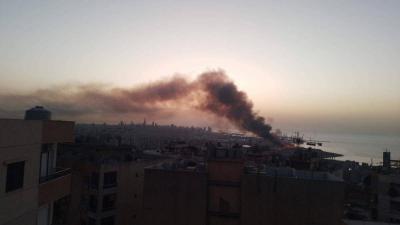 غرينبيس: حريق مطمر برج حمود كارثة بيئية وإنسانية