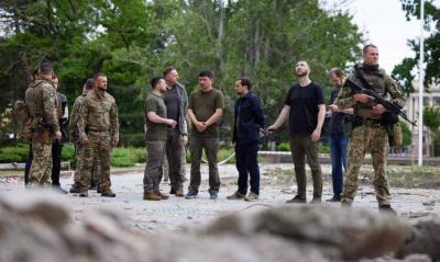 Zelensky on the Front Lines