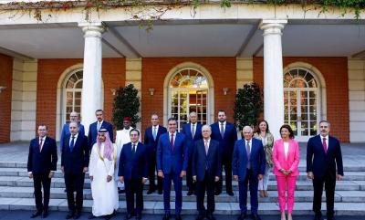 «بيان مدريد المشترك» يحذر من التصعيد في الضفة ويطالب بانسحاب إسرائيلي كامل من غزة