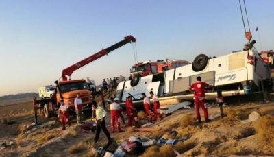 مقتل 10 بحادث حافلة في إيران