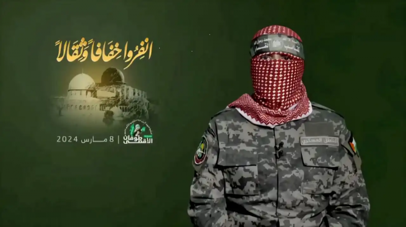 أبو عبيدة: اسرائيل أعجز من أن توسع الحرب في جبهات جديدة