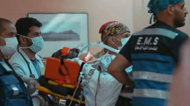 بعد وصوله السعودية.. لقطات مؤلمة لفهد المولد على النقالة