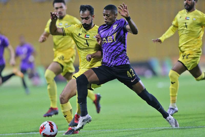 العين يفوز على الوصل ويتأهل للقاء الجزيرة في نصف نهائي كأس المحترفين
