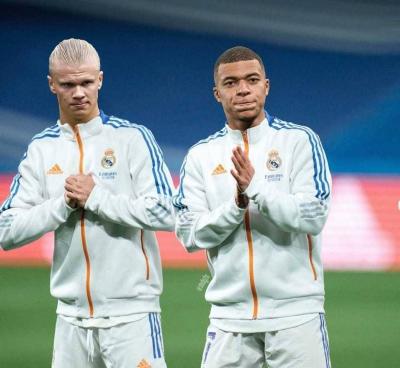 ريال مدريد يسعى للجمع بين هالاند ومبابي