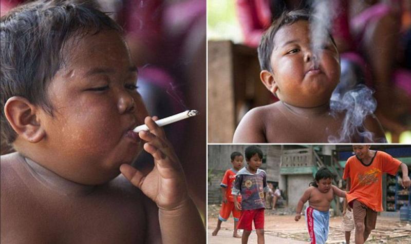 أصغر مدخن في العالم.. هكذا أصبح بعد إقلاعه عن التدخين