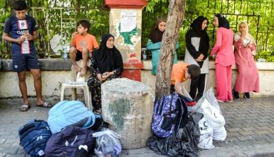 بالفيديو: طرد نازحين لبنانيين من حديقة في زحلة