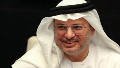 قرقاش: هدف الإمارات خفض التصعيد في المنطقة