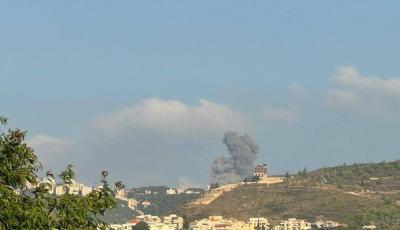 بالصورة- ‏غارة إسرائيلية تستهدف رأس أسطا في جبيل ووقوع إصابات