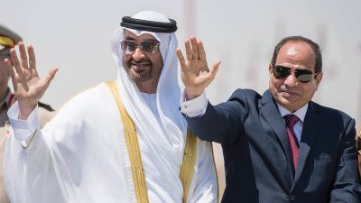 السيسي وبن زايد يفتتحان أكاديمية مصر العسكرية الجديدة