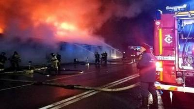 Title: Fire Caused by Fireworks Results in 13 Deaths