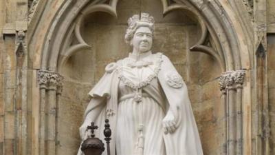 In Memory of Her... The First Statue of Queen Elizabeth II