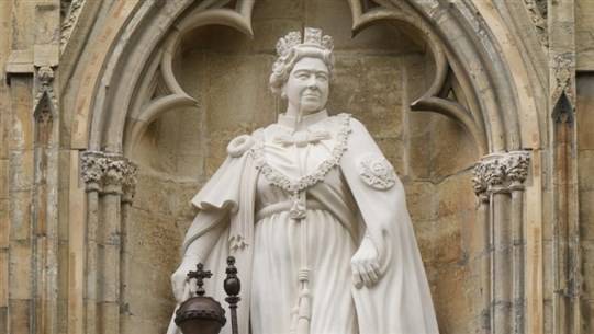 In Memory of Her... The First Statue of Queen Elizabeth II
