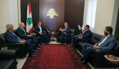 President of the Kataeb Party Receives Delegation from the Strong Lebanon Bloc