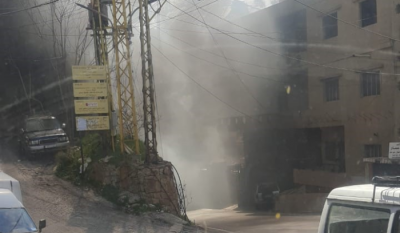 Extinguishing a Fire in al-Danniyeh