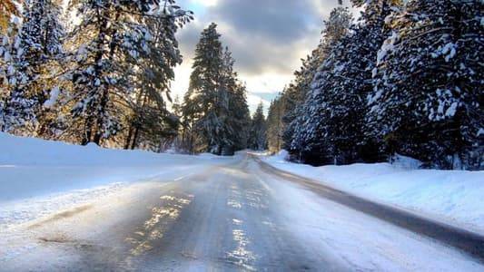 Cold and Ice... Snow at 500 Meters Tonight!