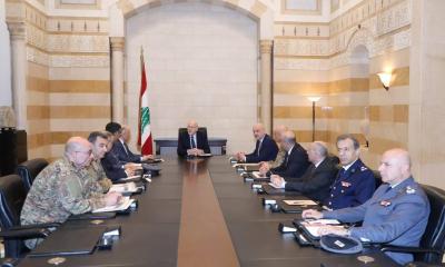 Security Meeting at the Government Palace