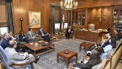 Berri Discusses Financial Situation in Depth with IMF Mission Chief