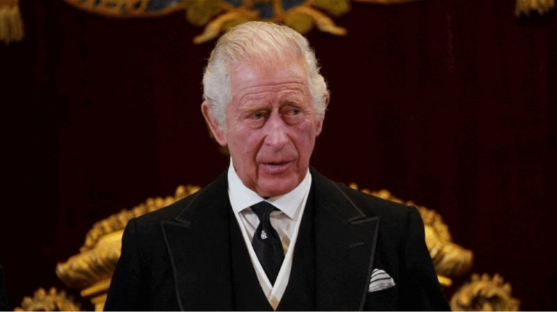 What Did King Charles of Britain Ask of His Guards?