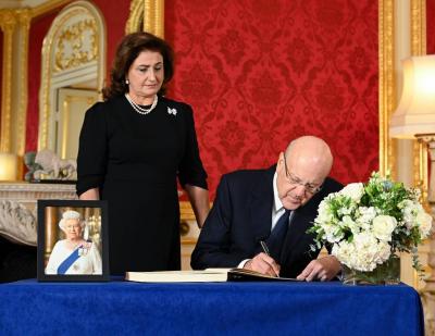 Mikati Participates in Farewell to Queen Elizabeth