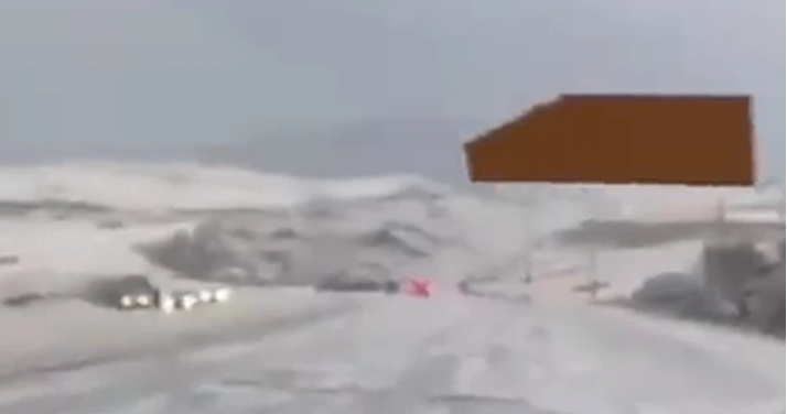 White Covers the Southwest of Saudi Arabia