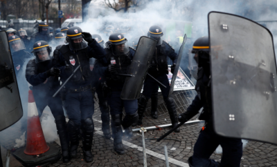 French Police Arrest 120 People Over "Pension Law"