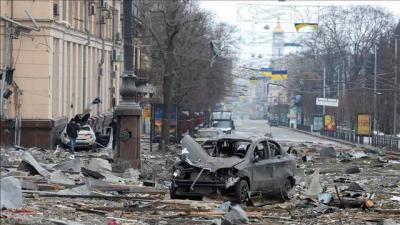 Two Killed in Russian Shelling of Civilians' Shelter in Kherson