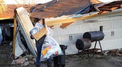 Tornado Strikes the U.S. State of Texas