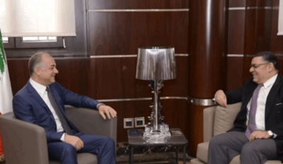 Bousaaib Meets Egyptian Ambassador: To Restore Relations with Syria