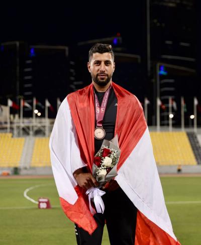 Nabil Al-Okumi Achieves Third Place in Javelin Throw Competition