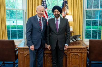 Biden Congratulates Nominee Ajay Banga: Looking Forward to Working Together