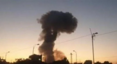 Fire at Power Station in Isfahan, Western Iran